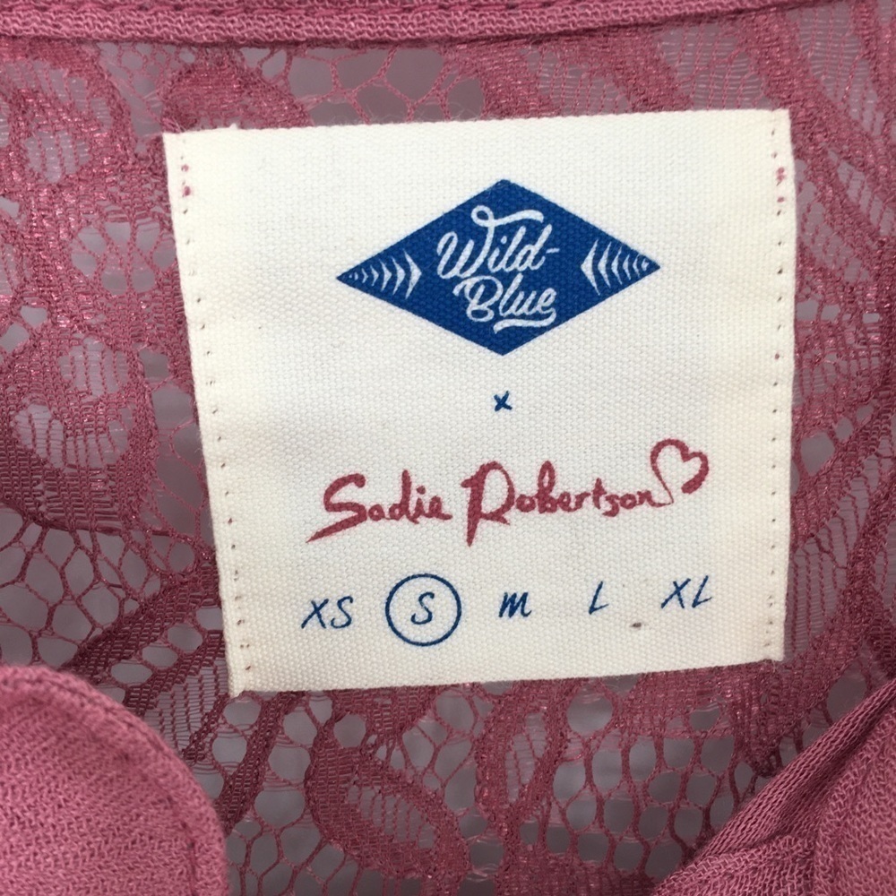 Sadie Robertson Pink Button Down Shirt - Picture 11 of 12